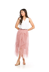 Papillon Papillon - Tulle skirt (Pink)