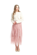 Papillon Papillon - Tulle skirt (Pink)