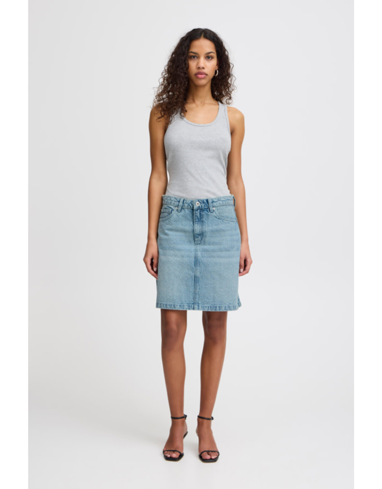 ICHI ICHI - Veny Skirt (Washed Light)