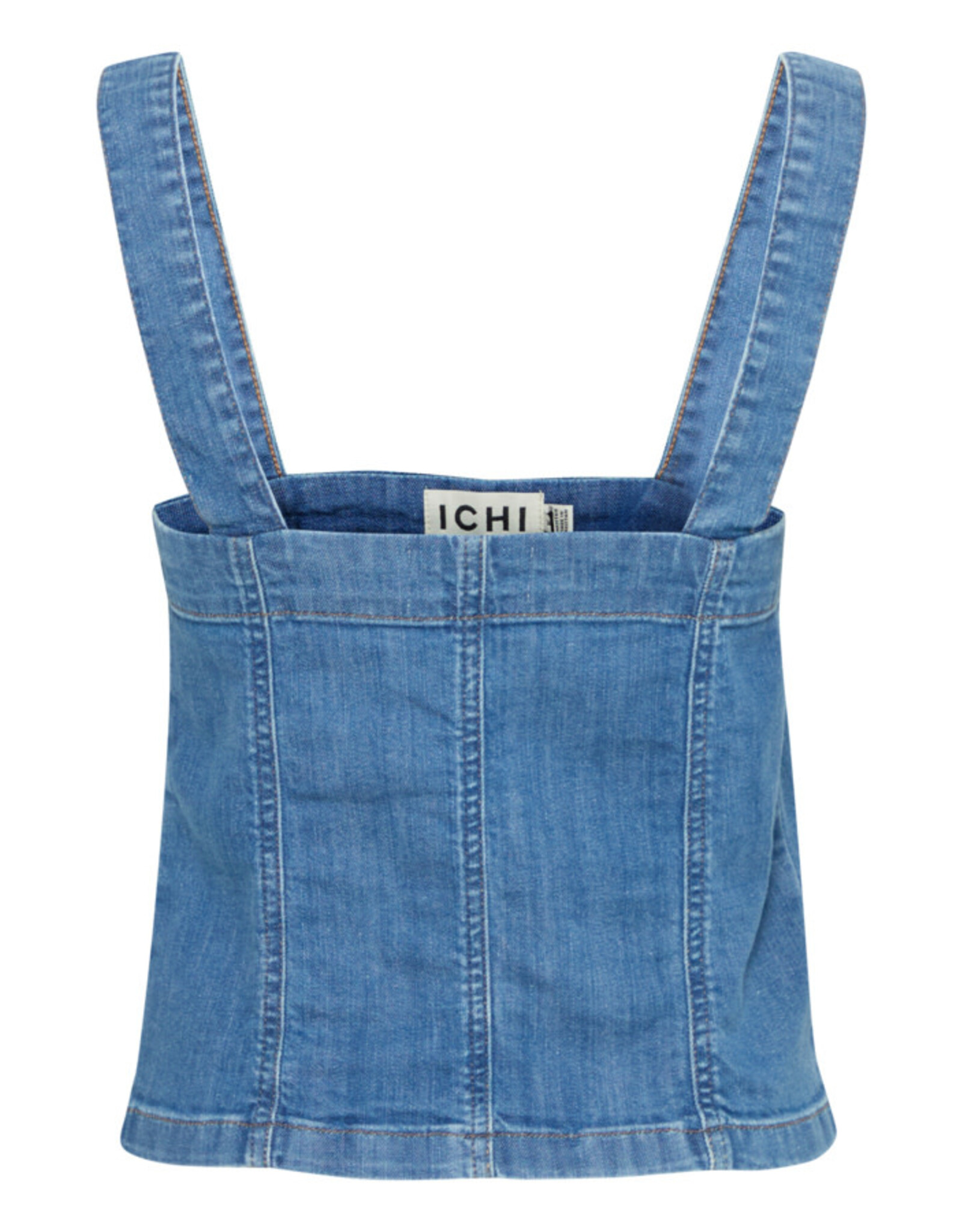 ICHI ICHI - Bonnies Denim Top (Washed Blue)