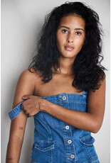 ICHI ICHI - Bonnies Denim Top (Washed Blue)