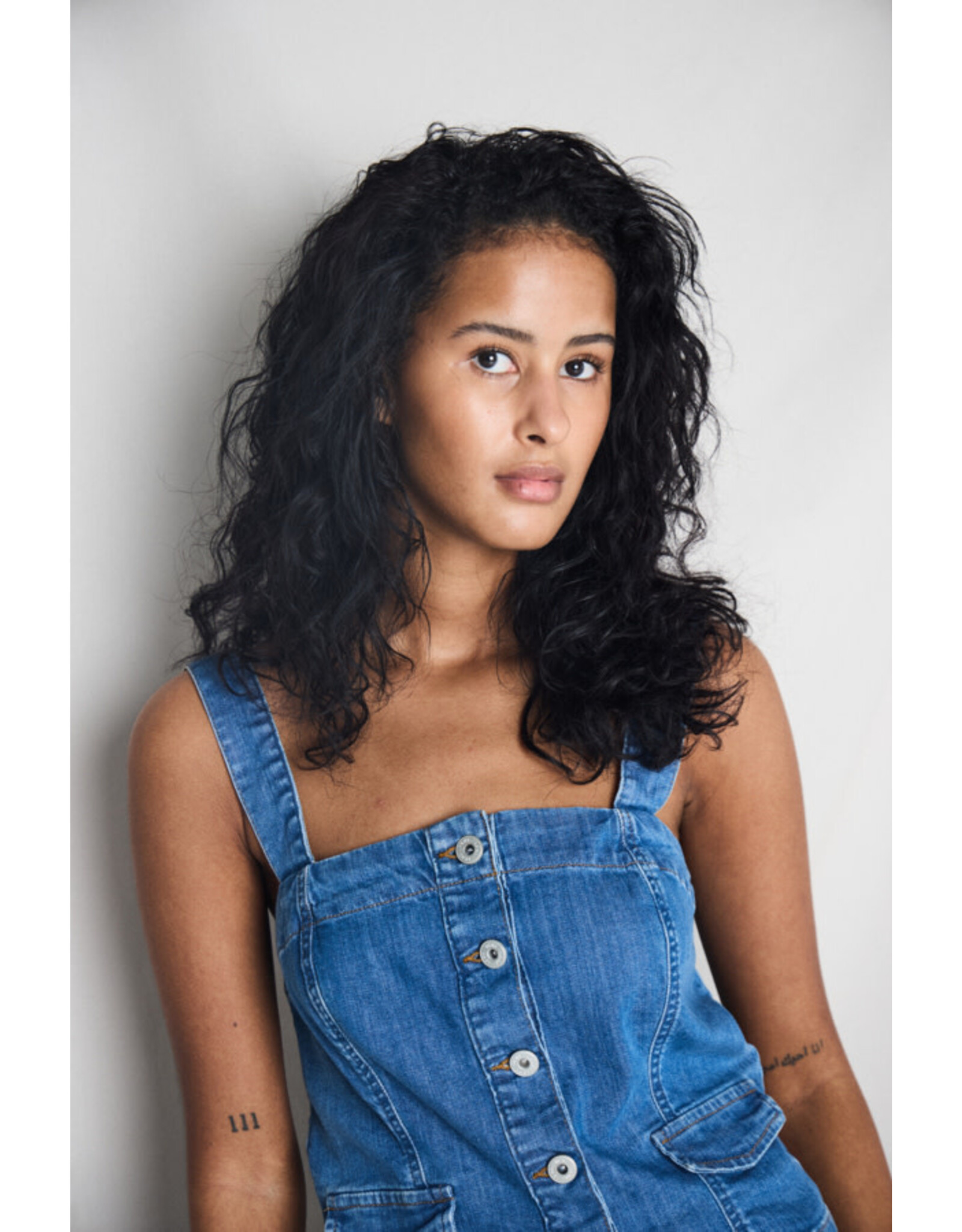 ICHI ICHI - Bonnies Denim Top (Washed Blue)
