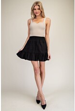 ee:some Tiered Skirt (Black)