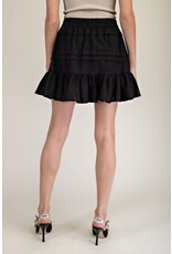 ee:some Tiered Skirt (Black)