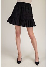 ee:some Tiered Skirt (Black)