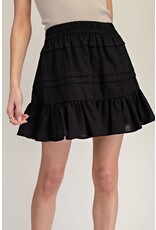 ee:some Tiered Skirt (Black)