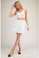 ee:some Tiered Skirt (Off White)
