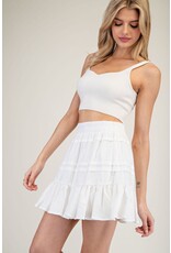 ee:some Tiered Skirt (Off White)
