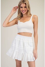 ee:some Tiered Skirt (Off White)