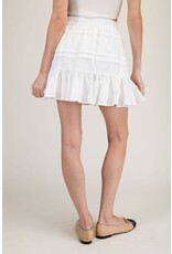 ee:some Tiered Skirt (Off White)