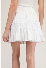 ee:some Tiered Skirt (Off White)
