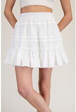 ee:some Tiered Skirt (Off White)