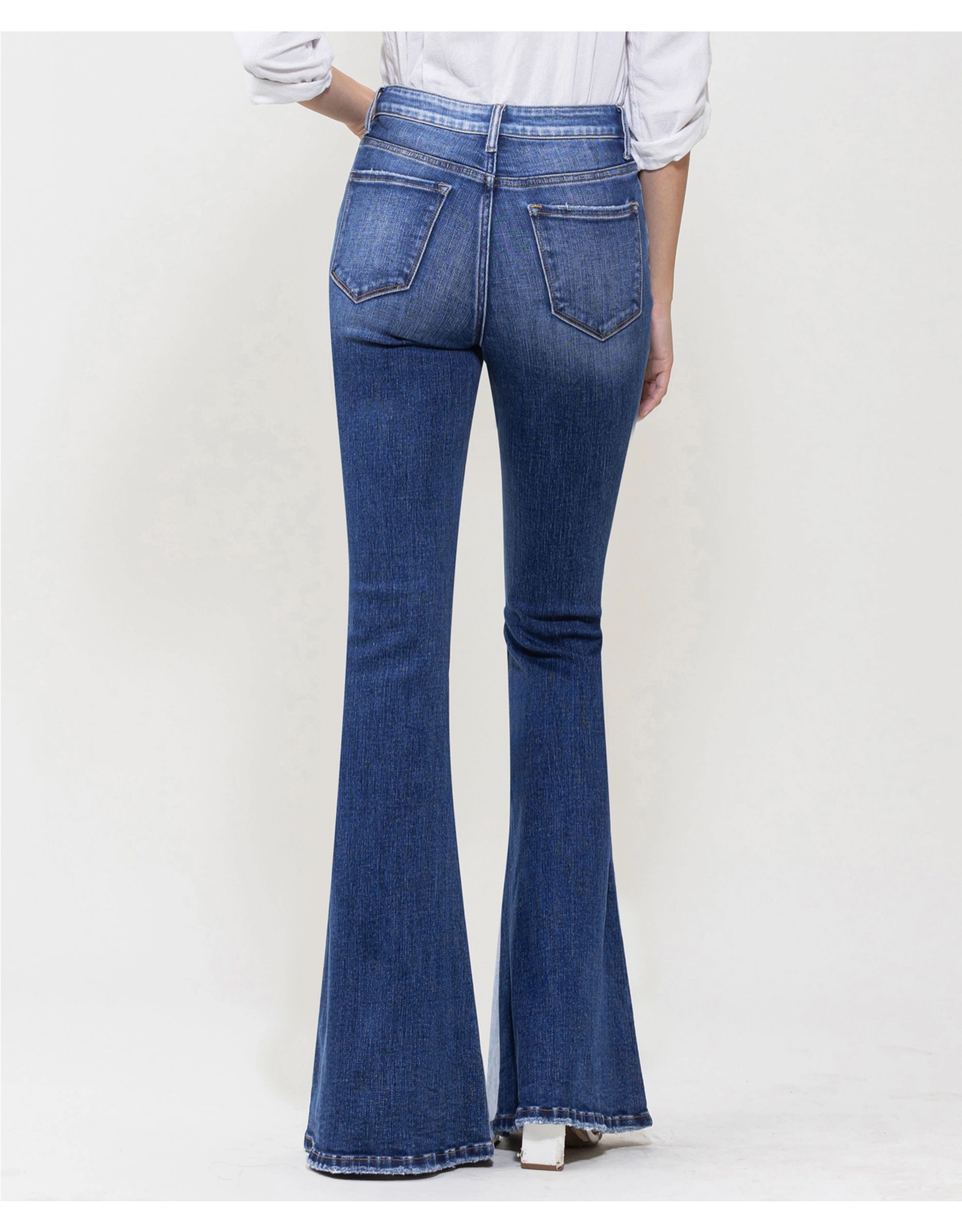 VERVET VERVET - Bella High Rise Colourblock Super Flare (Gladden)