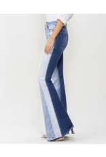 VERVET VERVET - Bella High Rise Colourblock Super Flare (Gladden)