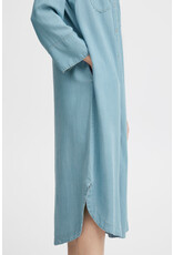 b.young b.young - Lana Denim Shirt Dress (Light Blue)