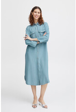 b.young b.young - Lana Denim Shirt Dress (Light Blue)
