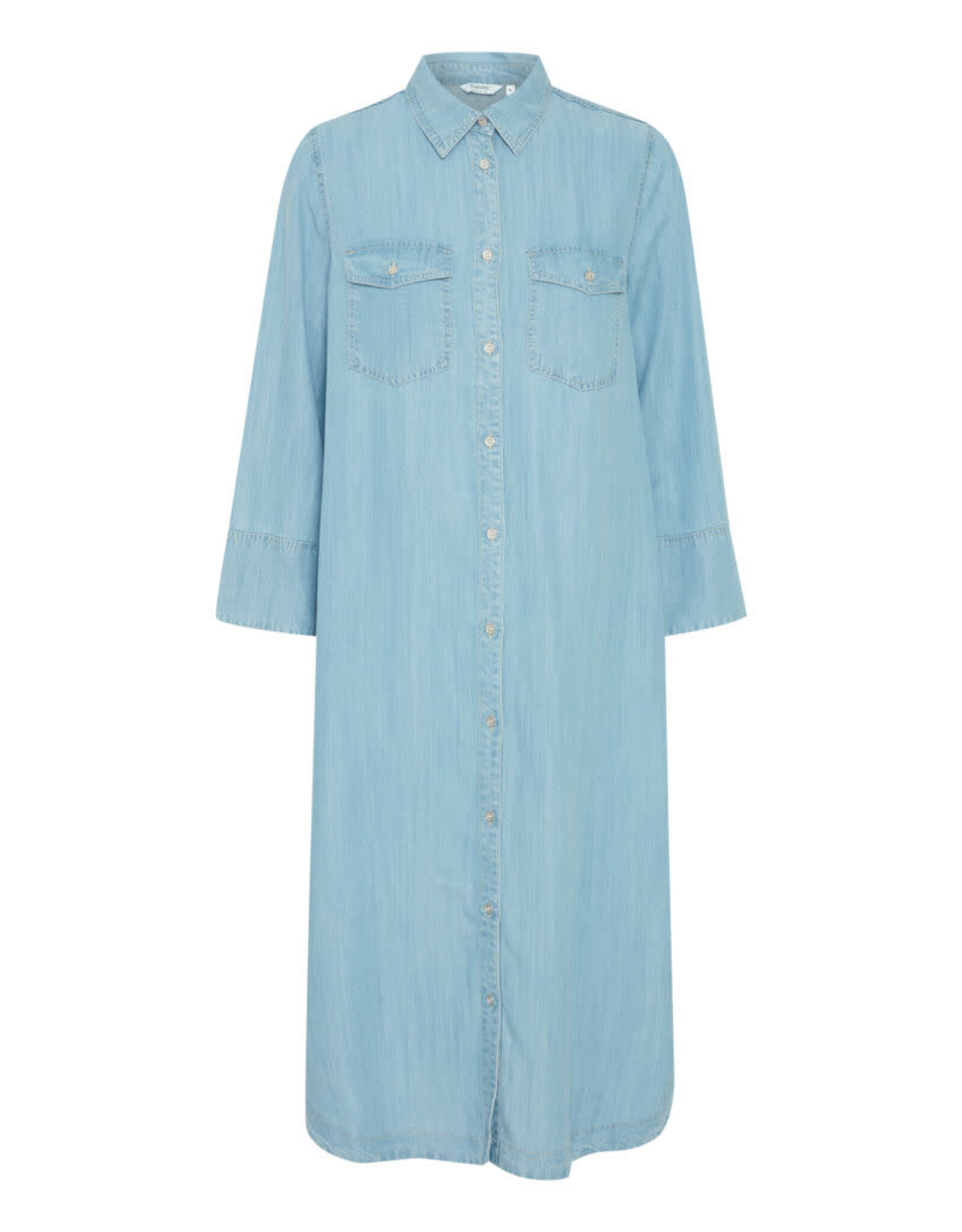 b.young b.young - Lana Denim Shirt Dress (Light Blue)