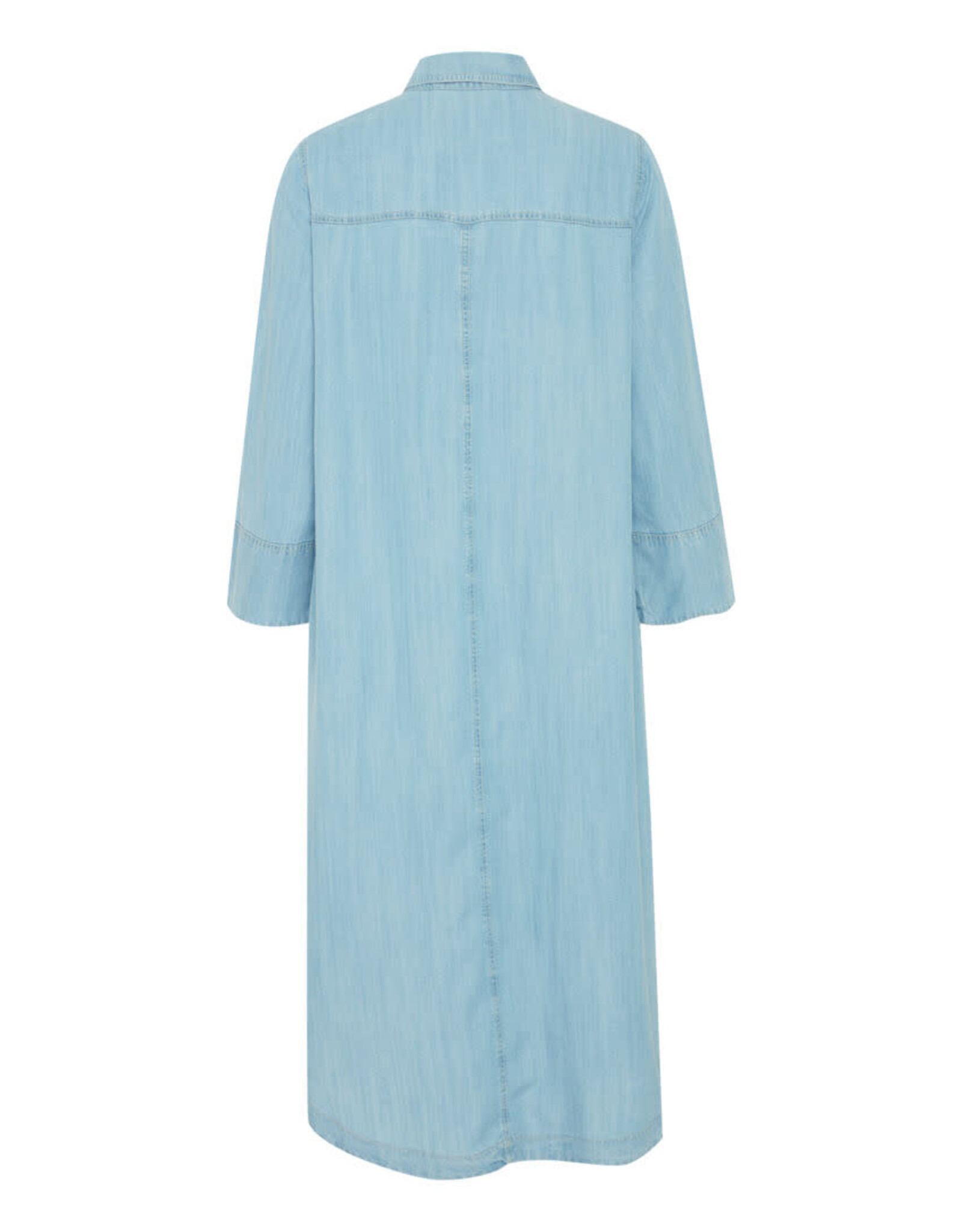 b.young b.young - Lana Denim Shirt Dress (Light Blue)