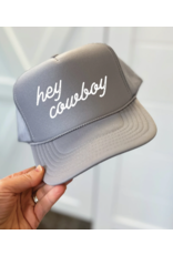 Blonde Ambition Hey Cowboy Cap (Grey)