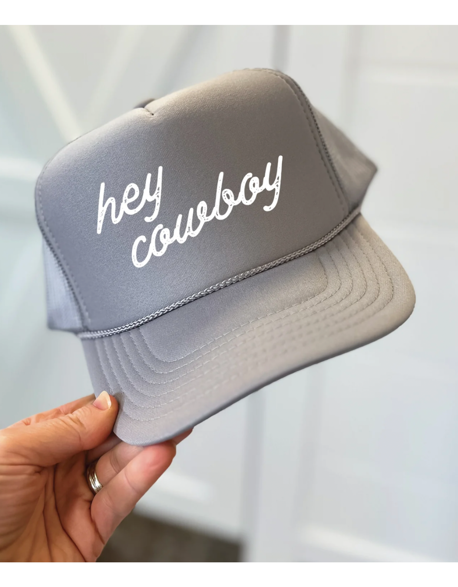 Blonde Ambition Hey Cowboy Cap (Grey)
