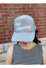 Blonde Ambition Hey Cowboy Cap (Grey)