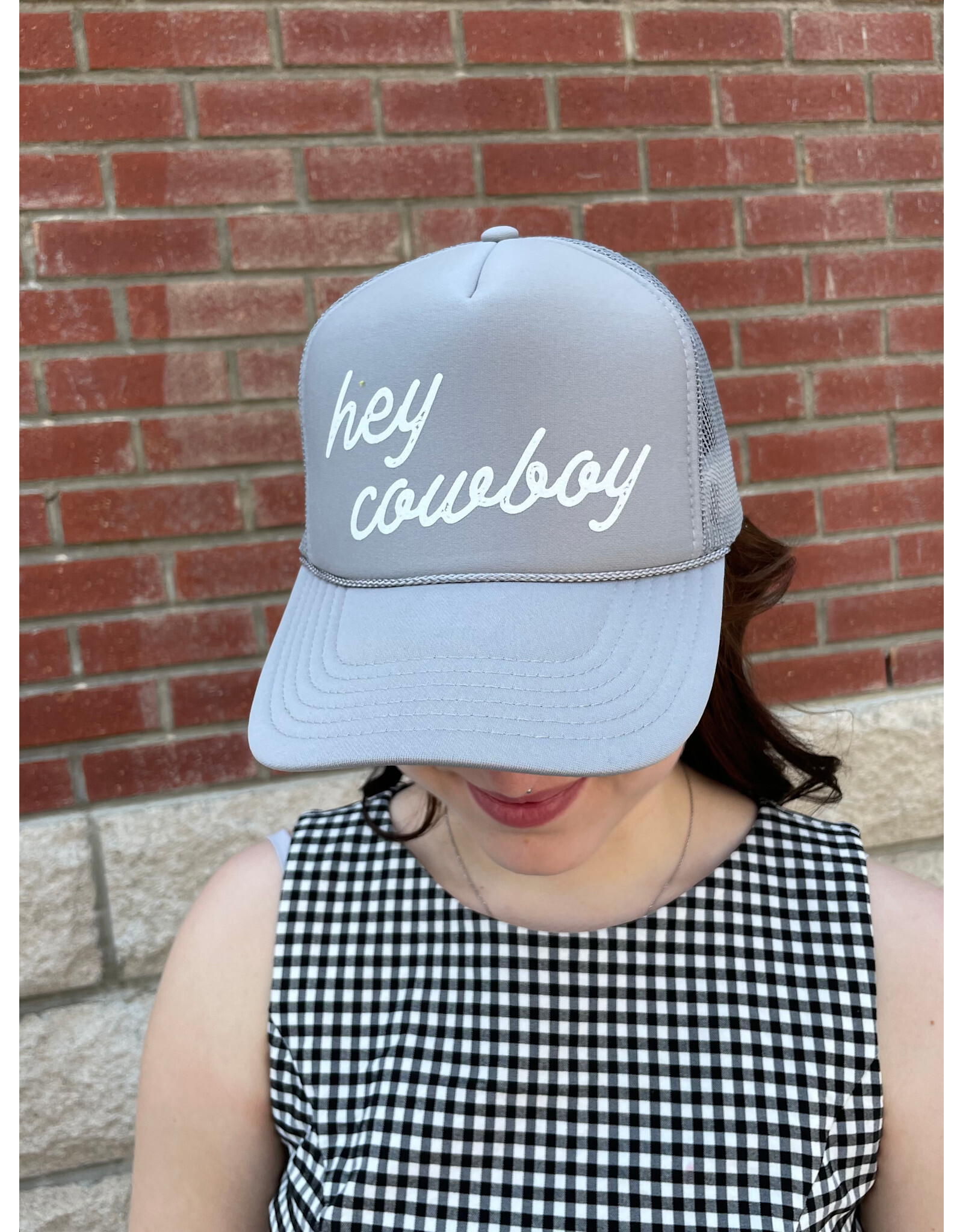 Blonde Ambition Hey Cowboy Cap (Grey)