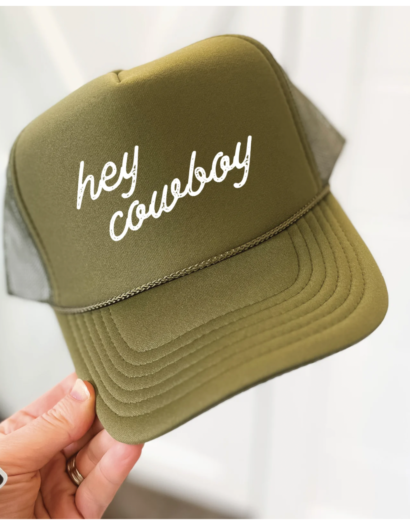 Blonde Ambition Hey Cowboy Cap (Olive)