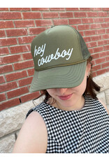 Blonde Ambition Hey Cowboy Cap (Olive)