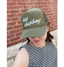Blonde Ambition Hey Cowboy Cap (Olive)