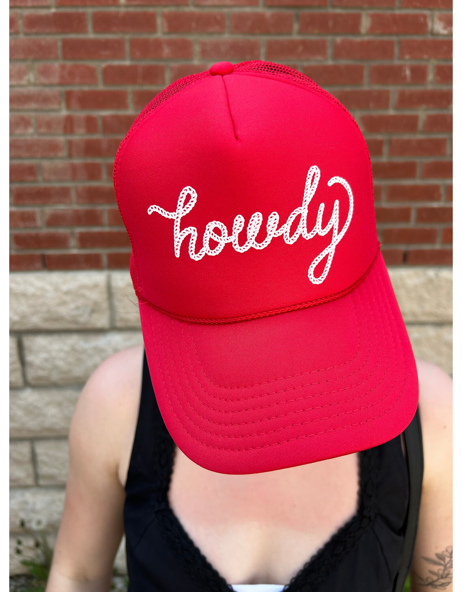 Blonde Ambition Howdy Cap (Red)