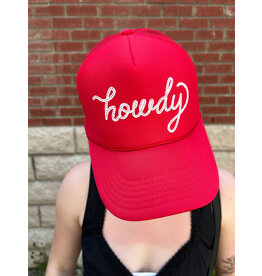 Blonde Ambition Howdy Cap (Red)