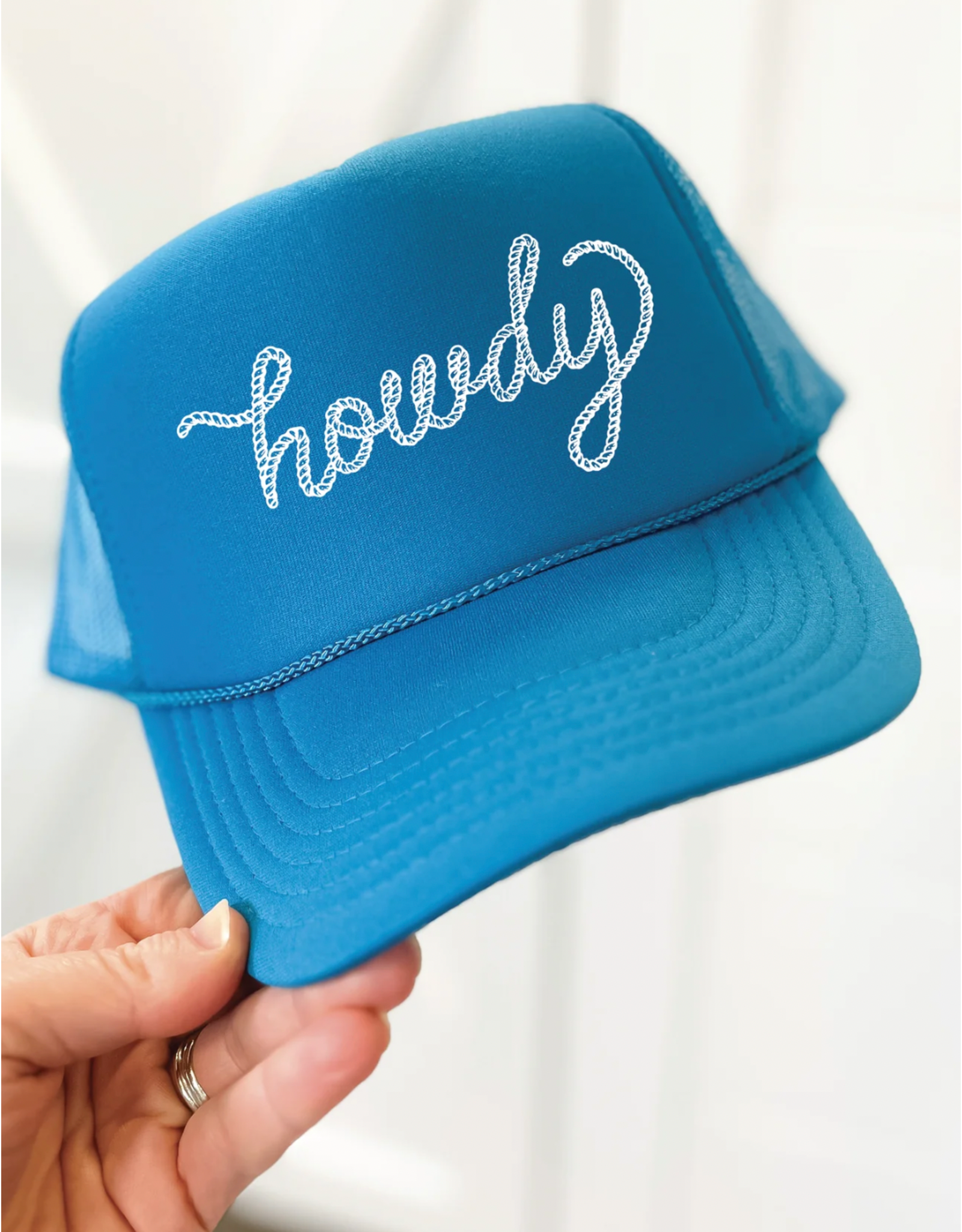 Blonde Ambition Howdy Cap (Teal)