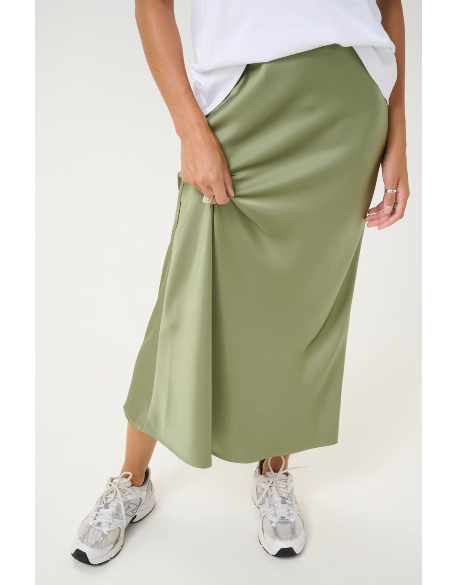 Kaffe Kaffe - Hill Skirt (Oil Green)