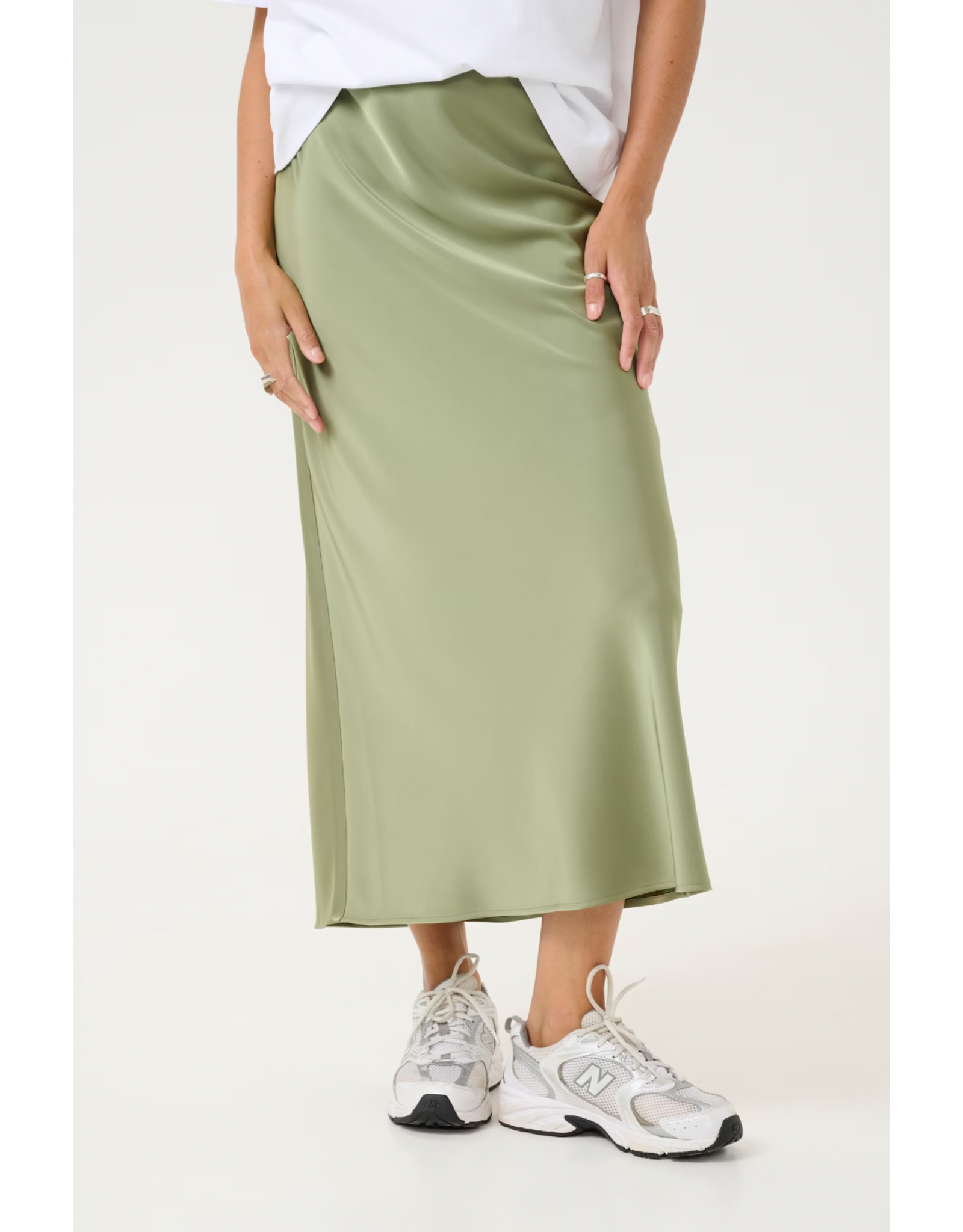 Kaffe Kaffe - Hill Skirt (Oil Green)
