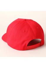 Fashion City Howdy Darlin Text Designed Embroidery Baseball Cap (Red)