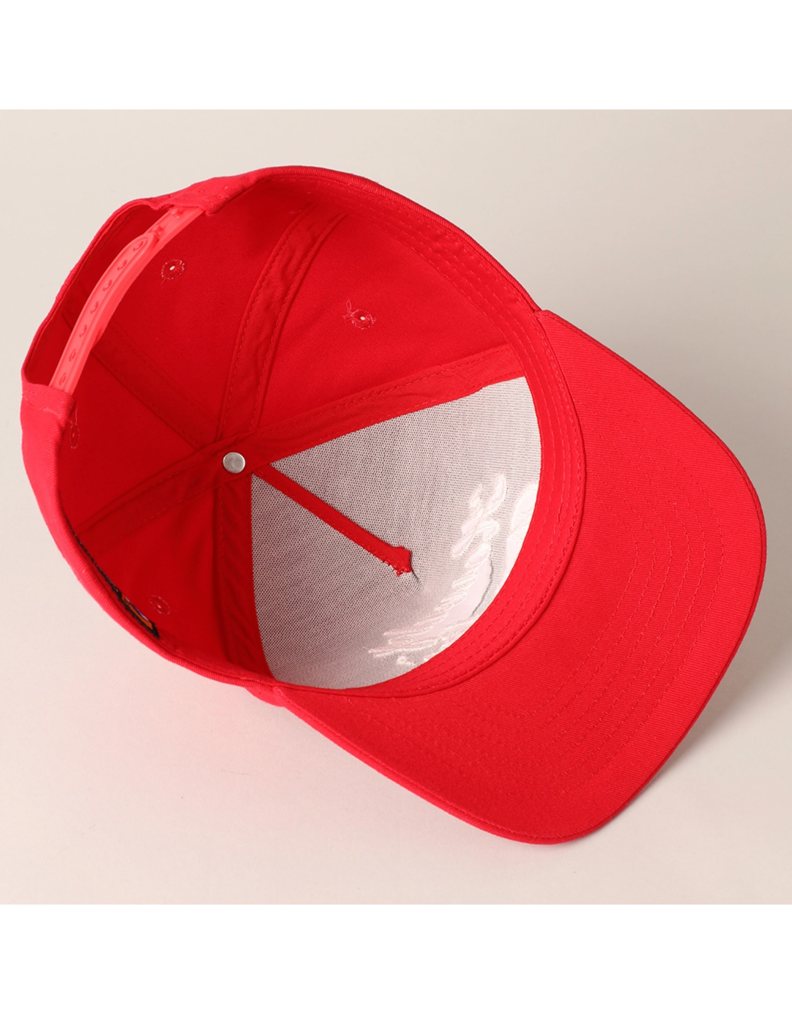 Fashion City Howdy Darlin Text Designed Embroidery Baseball Cap (Red)
