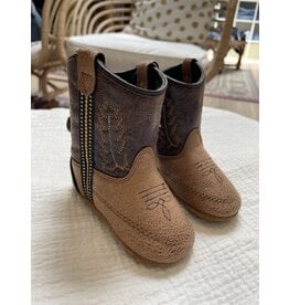 Jama Jama - Poppets Baby Cowboy Boots (Brown / Brown)