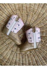 Jama Jama - Poppets Baby Cowboy Boots (Pink / Brown)