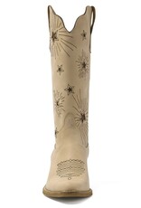 Beast Adela-69 A-run Star Western Boot (Beige)