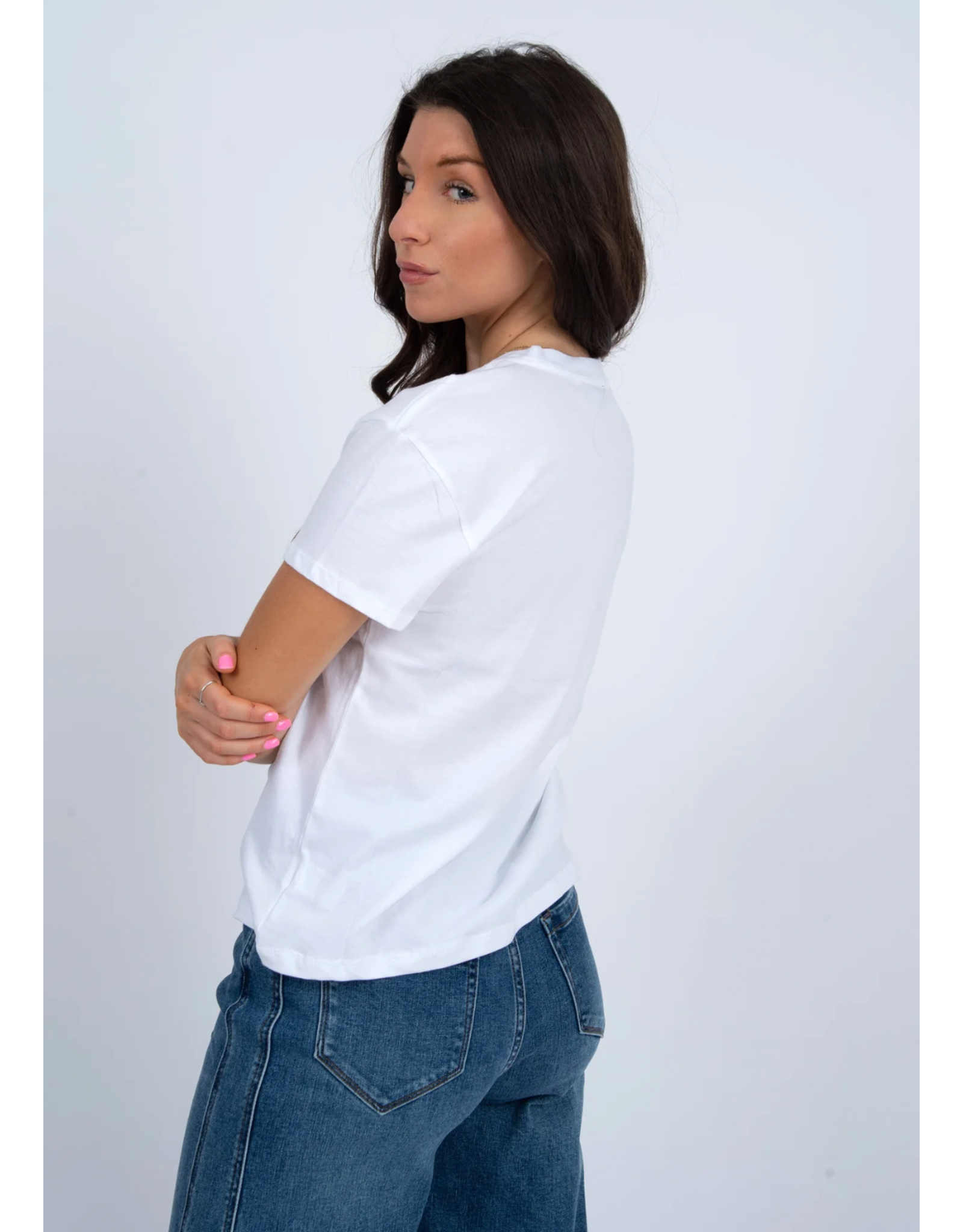 RD Style RD Style - Cia Short Sleeve Tee (White)