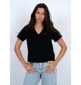 RD Style RD Style - Vera V Neck Shirt (Black)