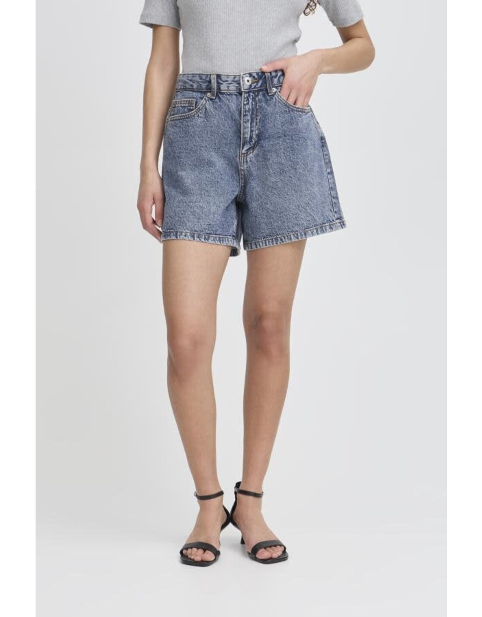 ICHI ICHI - Veny Shorts (Medium Blue)