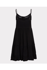 EsQualo Esqualo - Spaghetti Strap Dress with Tassel Detail