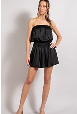 ee:some Off the Shoulder Romper (Black)