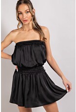 ee:some Off the Shoulder Romper (Black)