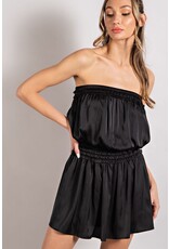 ee:some Off the Shoulder Romper (Black)