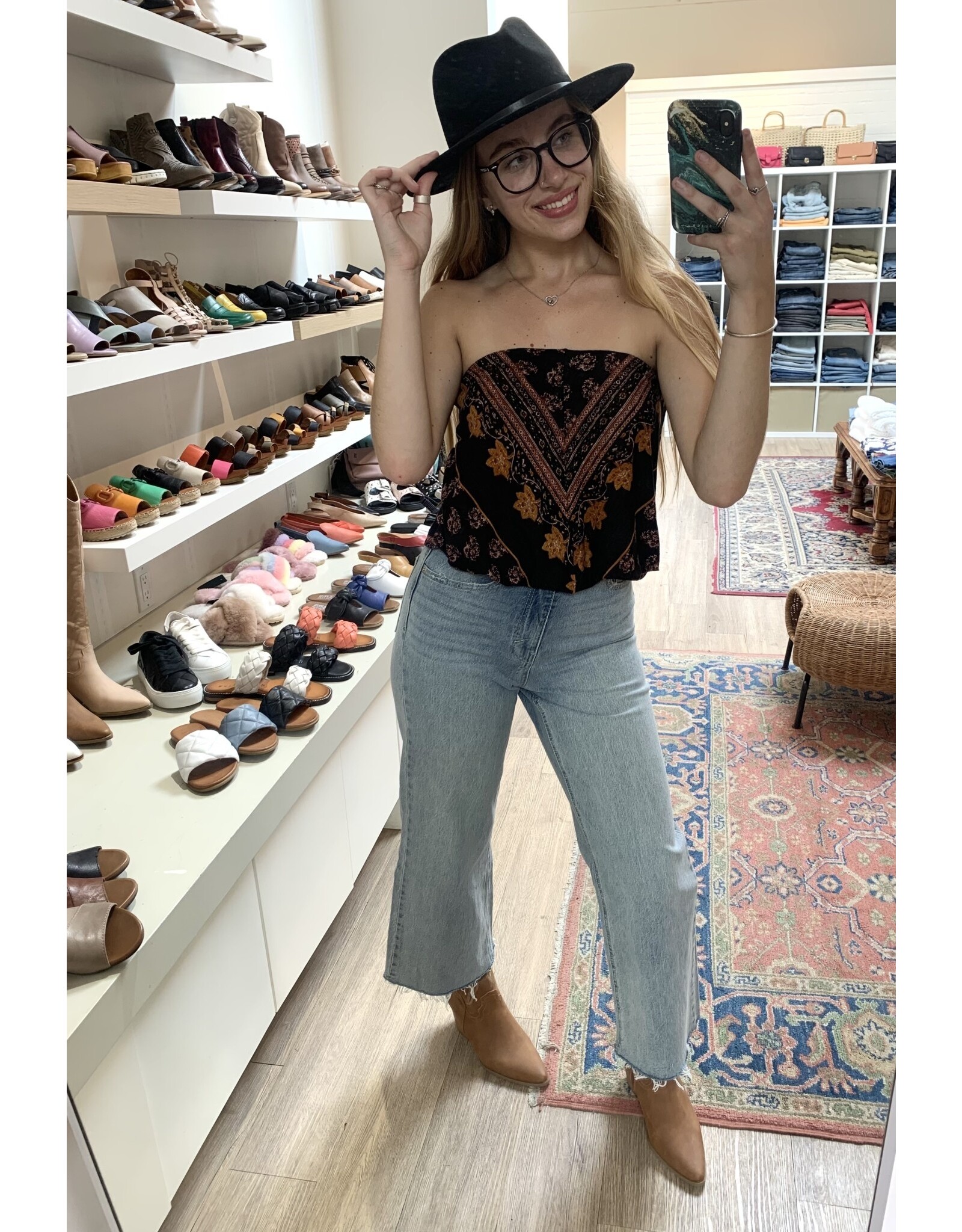 Free people Free People - Borderline tube top (black)