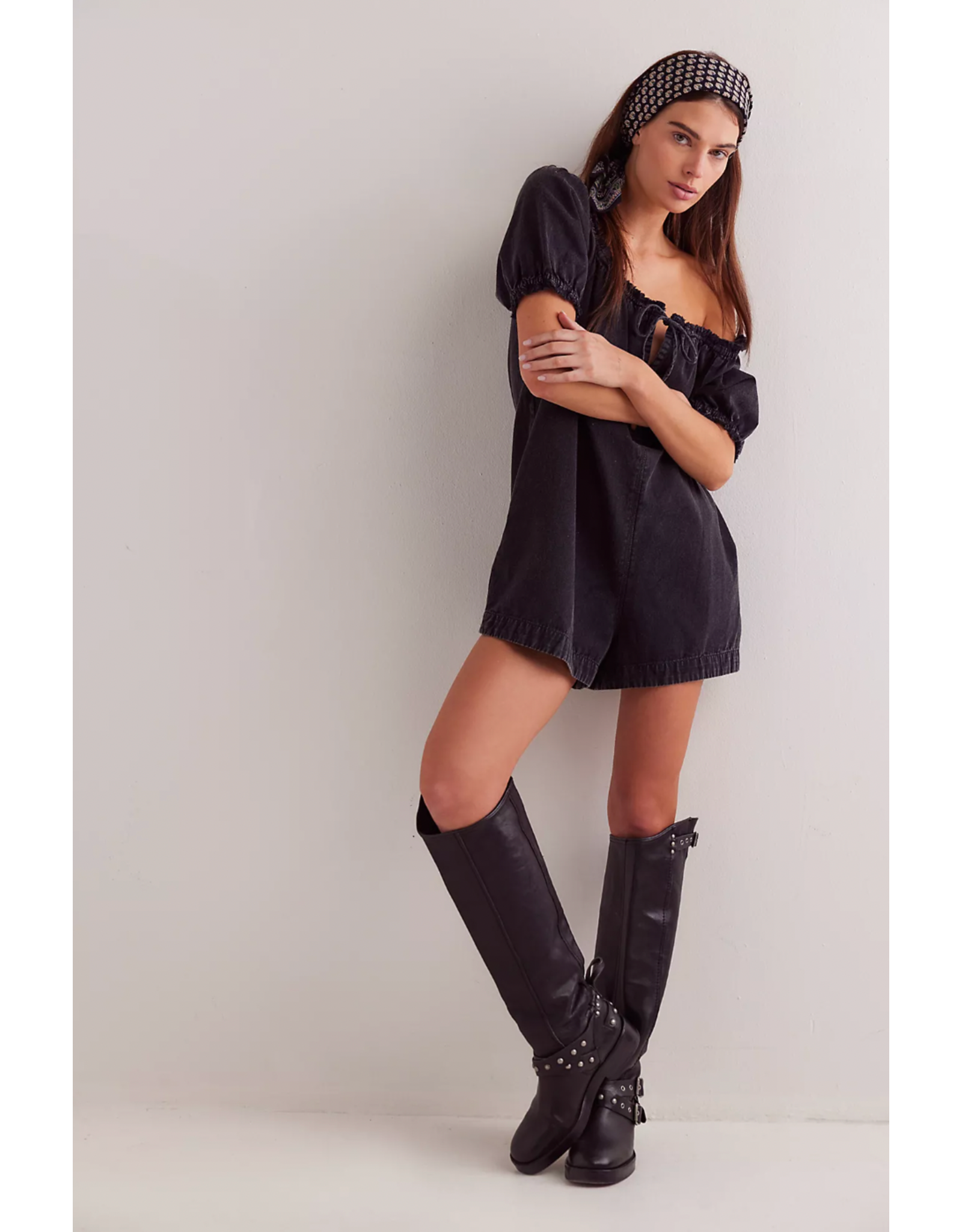Free people Free People - Daisy Denim Romper (Star Crossed)