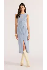 Mink Pink Mink Pink - Oliver Denim Midi Dress (Vintage Blue)