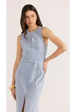 Mink Pink Mink Pink - Oliver Denim Midi Dress (Vintage Blue)